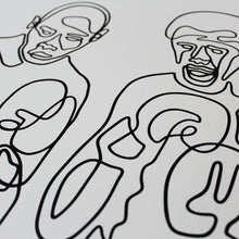 Load image into Gallery viewer, Boxing Prints - Marvin Hagler vs Tommy Hearns