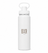 Load image into Gallery viewer, BXR Water Bottle White
