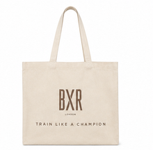 Load image into Gallery viewer, Tote Bag, Train like a Champion, BXR
