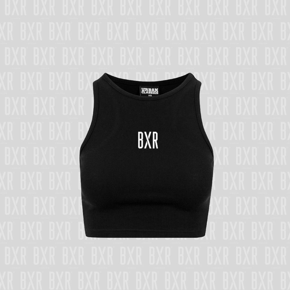 BXR Cropped Vest (Black)
