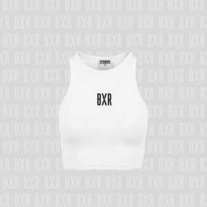 BXR Cropped Vest (White)